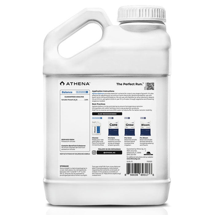 Athena Blended Balance 0-0-2, 1 Gallon