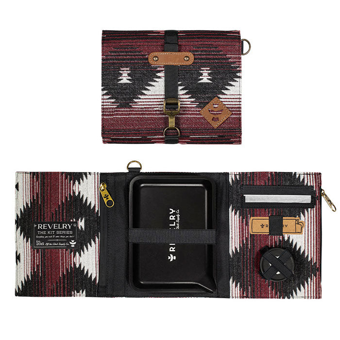 Revelry Supply The Rolling Kit, Maroon Pattern