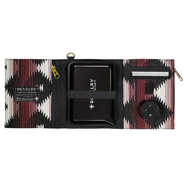 Revelry Supply The Rolling Kit, Maroon Pattern
