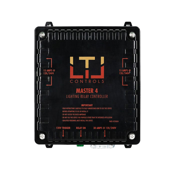 LTL Controls Master 4 Lighting Relay Controller, 120/240 Volt