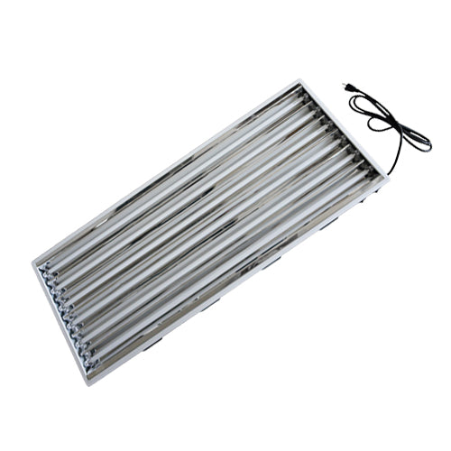 LuxStar 4FT/6 Bulb T5 Fluorescent Grow Light - 3000K Bulbs Included