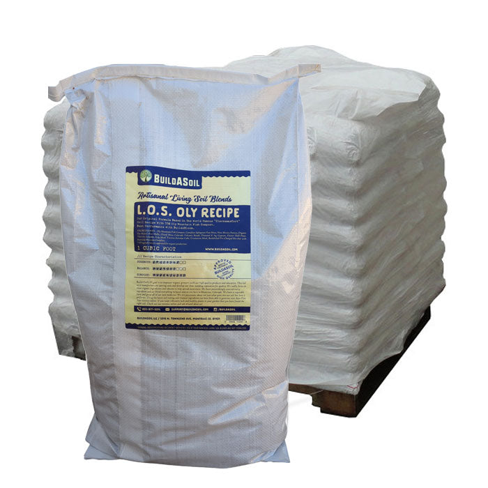 BuildASoil Living Organic Soil with Oly Mountain Fish Compost