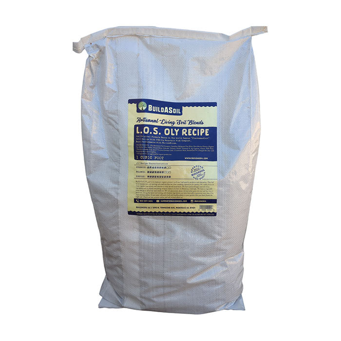 BuildASoil Living Organic Soil with Oly Mountain Fish Compost
