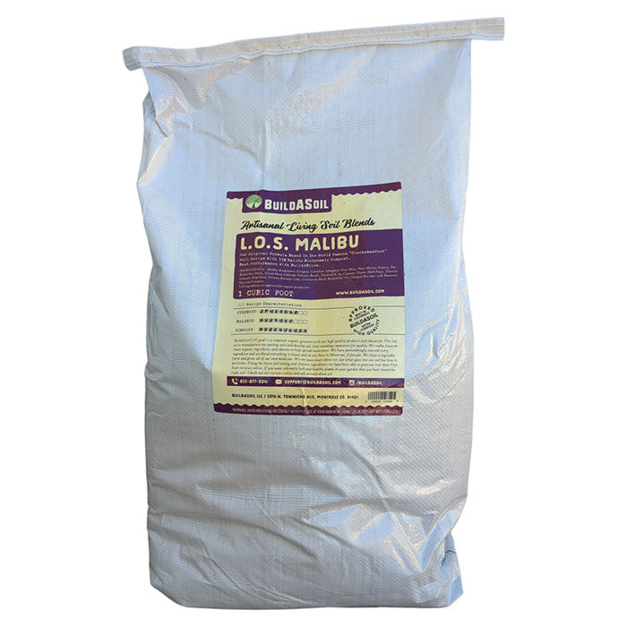 BuildASoil Living Organic Soil with Malibu Compost