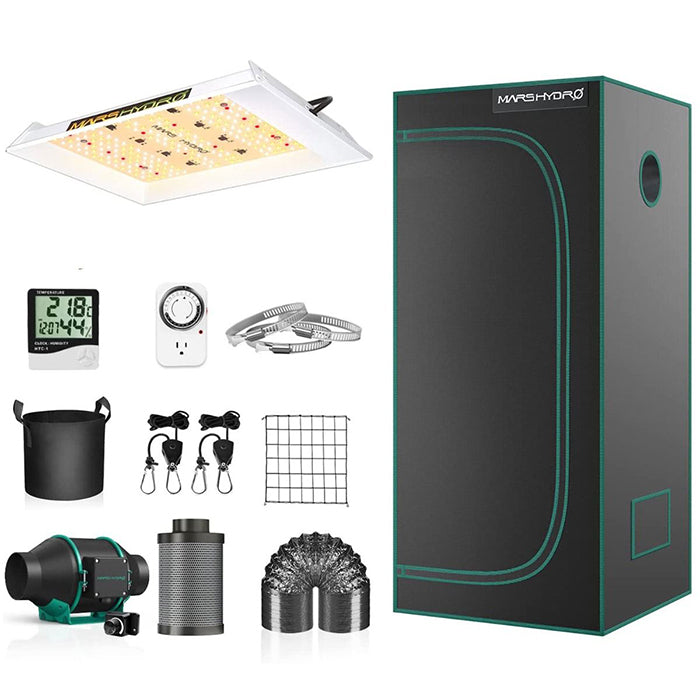 Mars Hydro 2' x 2' TS 600 LED Grow Tent Kit