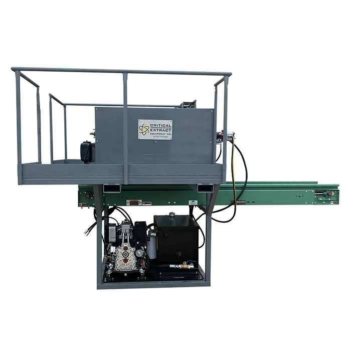 Critical Extract MAXPRO 4 ft Vertical 1-40+ Acre Industrial Bucking Machine - Diesel Engine & Hydraulic Drive