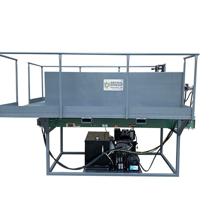 Critical Extract MAXPRO 8 ft Vertical 1-100+ Acre Industrial Bucking Machine - Direct Drive Electric