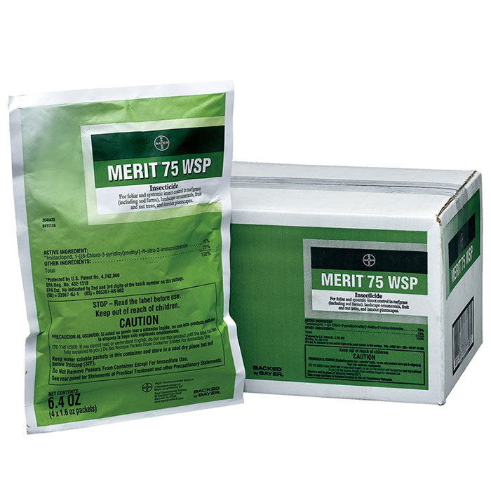 Bayer Merit 75 WSP Insecticide, 4 x 1.6 Ounce Packs
