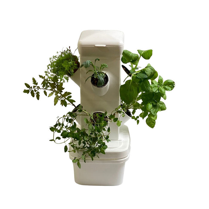ExoTower 8 Plant Mini Hydroponic Garden Tower