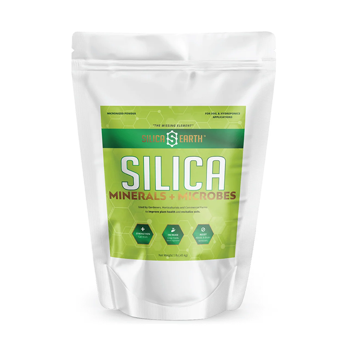 Silica Earth Minerals + Beneficial Microbes Micronized Powder, 1 lb