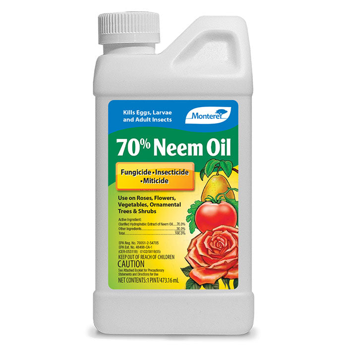 Monterey Lawn & Garden 70% Neem Oil Concentrate, 16 oz.