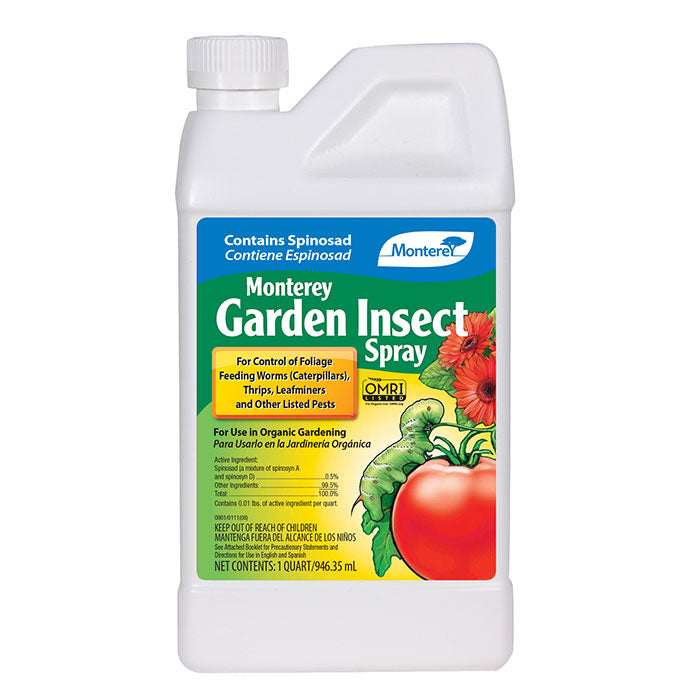 Monterey Lawn & Garden Insect Spray with Spinosad Concentrate, 32 oz.