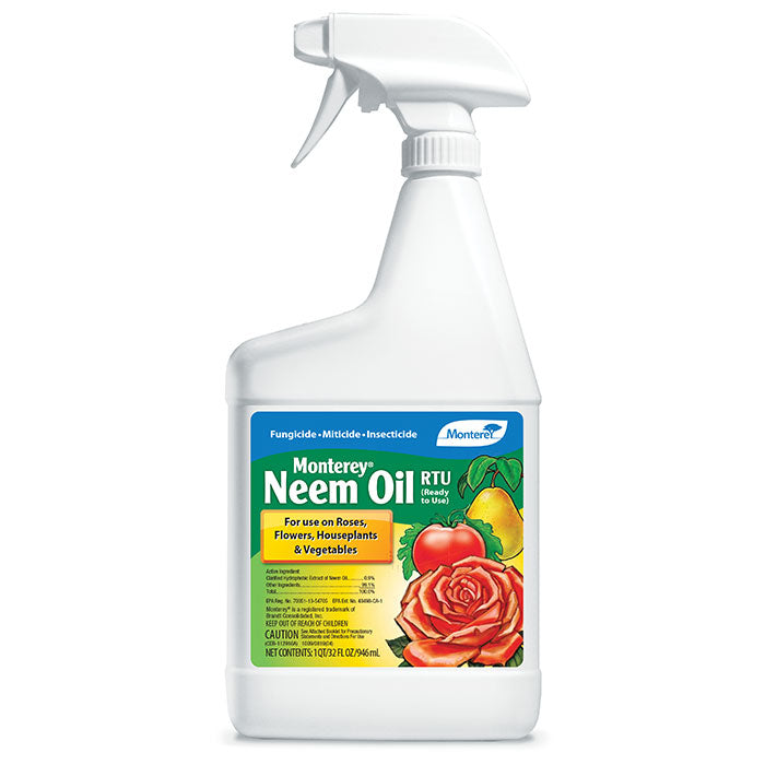 Monterey Lawn & Garden Neem Oil Ready-to-Use, 1 Quart