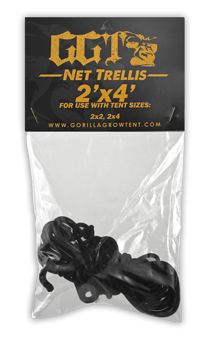 GGT Heavy Duty Trellis Netting for 2' x 2.5' & 2' x 4' Tents
