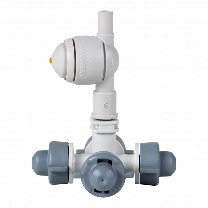 Netafim CoolNet Pro Fogger Head Assembly, 4 Nozzles & Check Valve, Purple Pin, Pack of 25 (0303420LL-B)