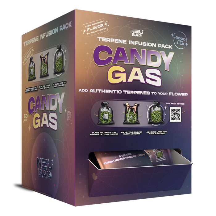 NEU Bag Terpene Enrichment Pack, Candy Gas, Pack of 50