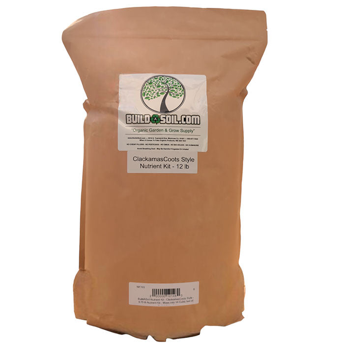 BuildASoil Clackamas Coots Style Nutrient Kit for Sphagnum Peat Moss, 12 lb.
