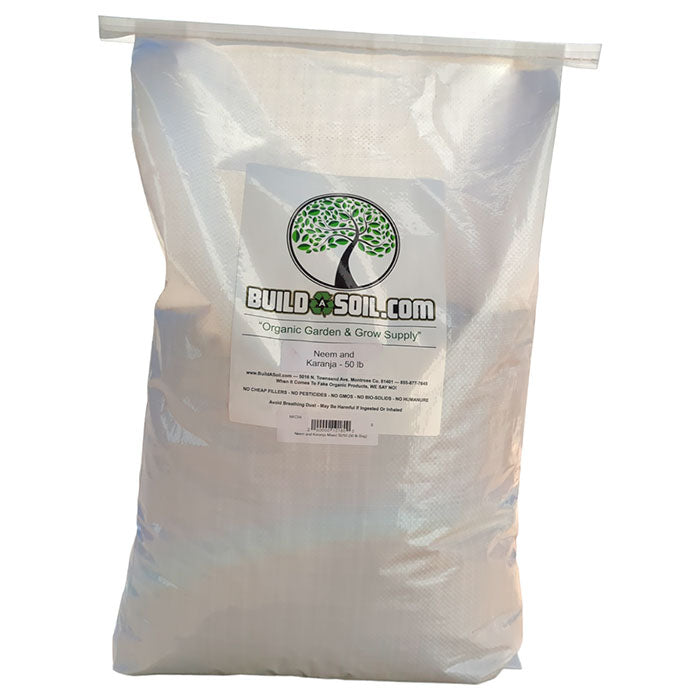BuildASoil Neem and Karanja 50/50 Mix, 50 lb.