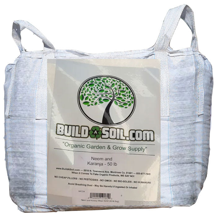 BuildASoil Neem and Karanja 50/50 Mix, 880 lb. Tote