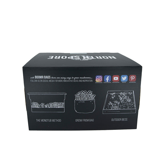 North Spore Boomr Bag Sterilized Manure-Based Mushroom Substrate