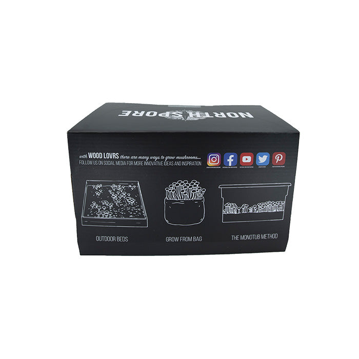 North Spore Wood Lovr Sterilized Hardwood-Based Mushroom Substrate