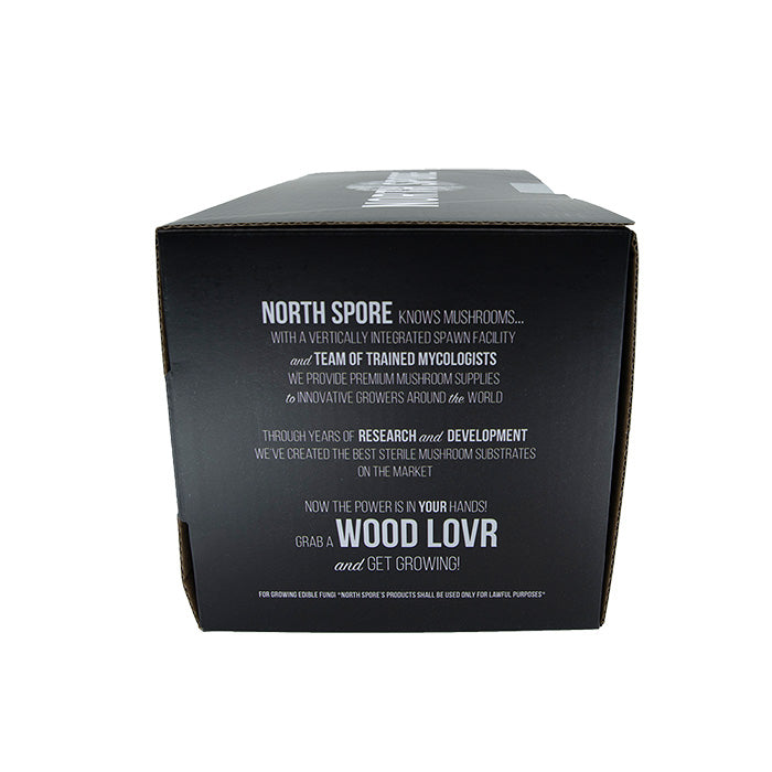 North Spore Wood Lovr Sterilized Hardwood-Based Mushroom Substrate