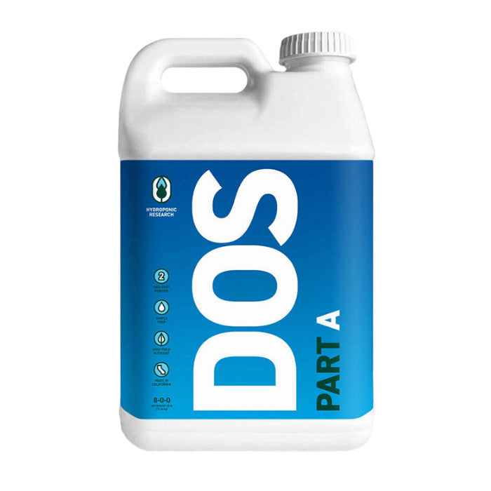 Hydroponic Research DOS A Base Two Part Powder Nutrient