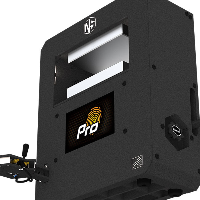 NugSmasher Pro Touch 20 Ton Pneumatic/Manual Rosin Press