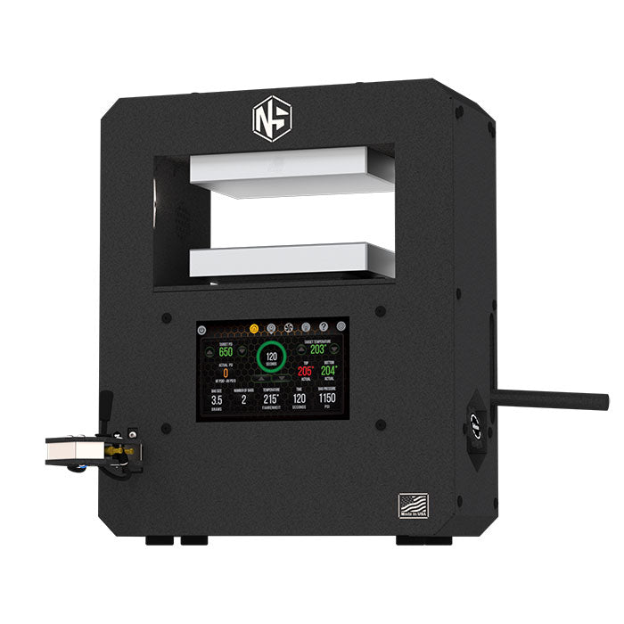 NugSmasher Pro Touch 20 Ton Pneumatic/Manual Rosin Press