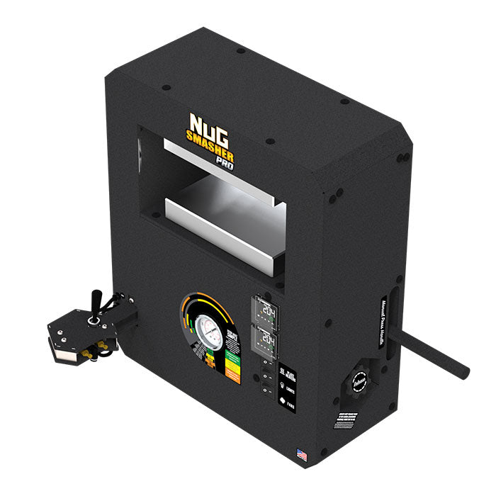 NugSmasher PRO 20 Ton Pneumatic/Manual Rosin Press