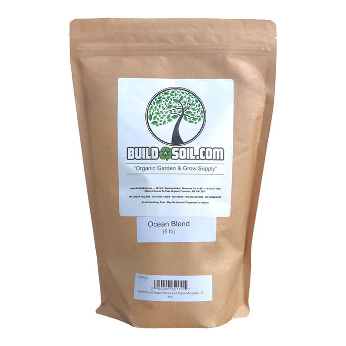 BuildASoil Ocean Grown Blend and Trace Minerals, 5 lb.