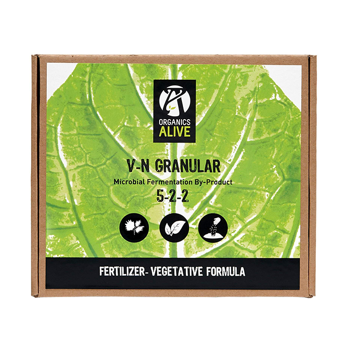 Organics Alive V-N Granular Slow Release Veg 5-2-2, 1 lb.