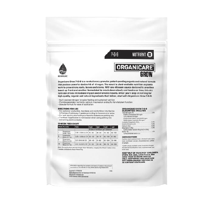 Botanicare Organicare Grow, 5 lbs.