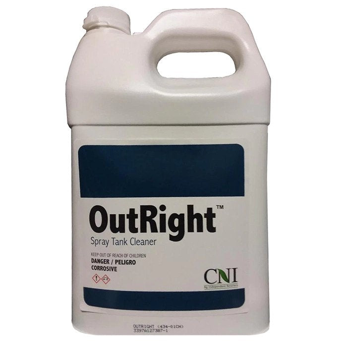 CNI Ag OutRight Spray Tank Cleaner Bactericide, 1 Gallon