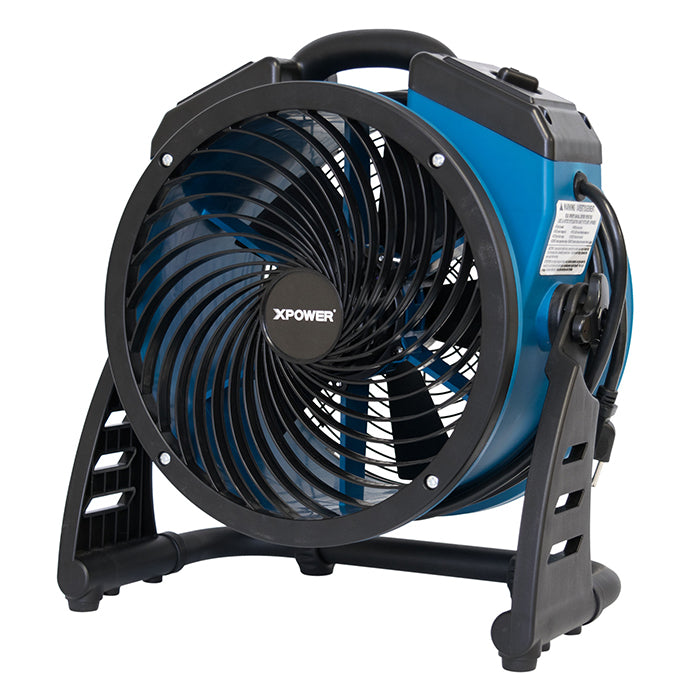 XPOWER P-26AR Industrial Axial Utility Fan, 1300 CFM, 13 Inch