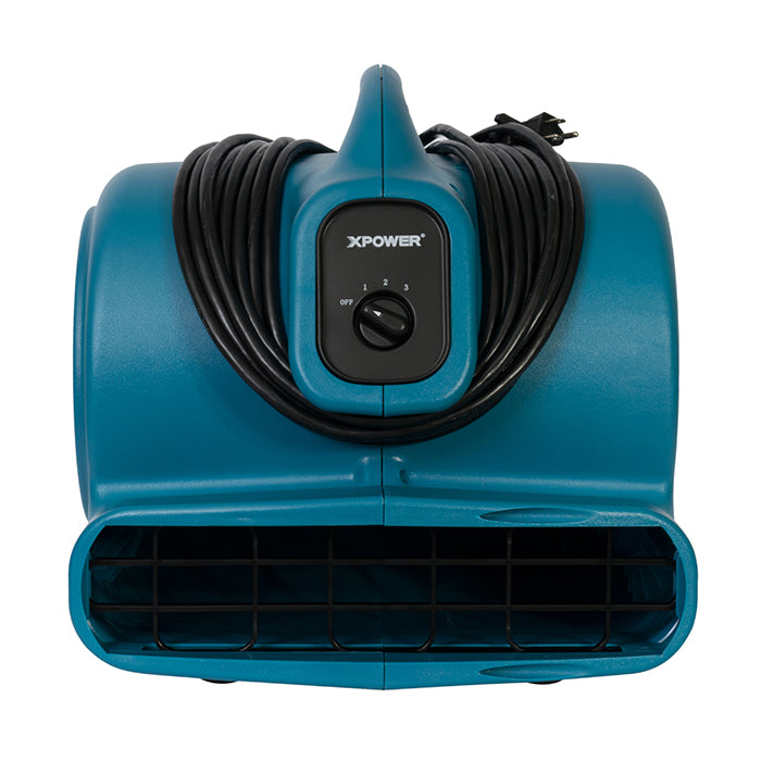 XPOWER P-600A Large Industrial Air Mover, 1/3 HP, 2600 CFM