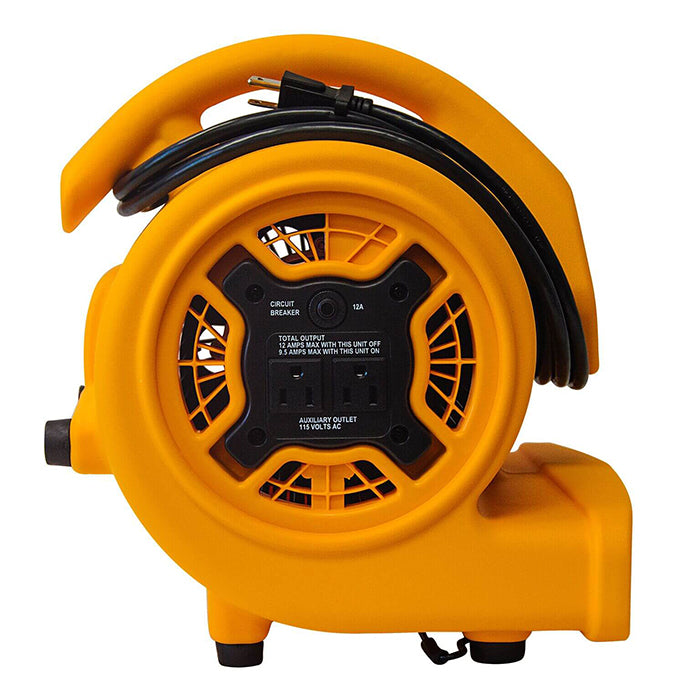 XPOWER P-130A Compact Air Mover with Daisy Chain