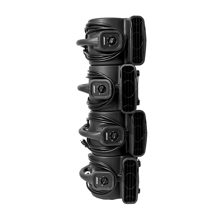 XPOWER P-80A Mighty Mini Air Mover, 600 CFM, Black