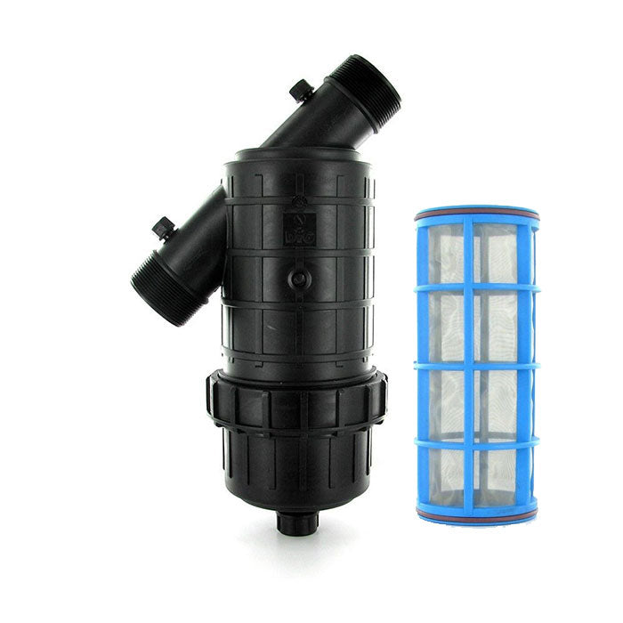 DIG 1 1/2 Inch MPT Inline Filter with Stainless Steel Screen, 80 Mesh