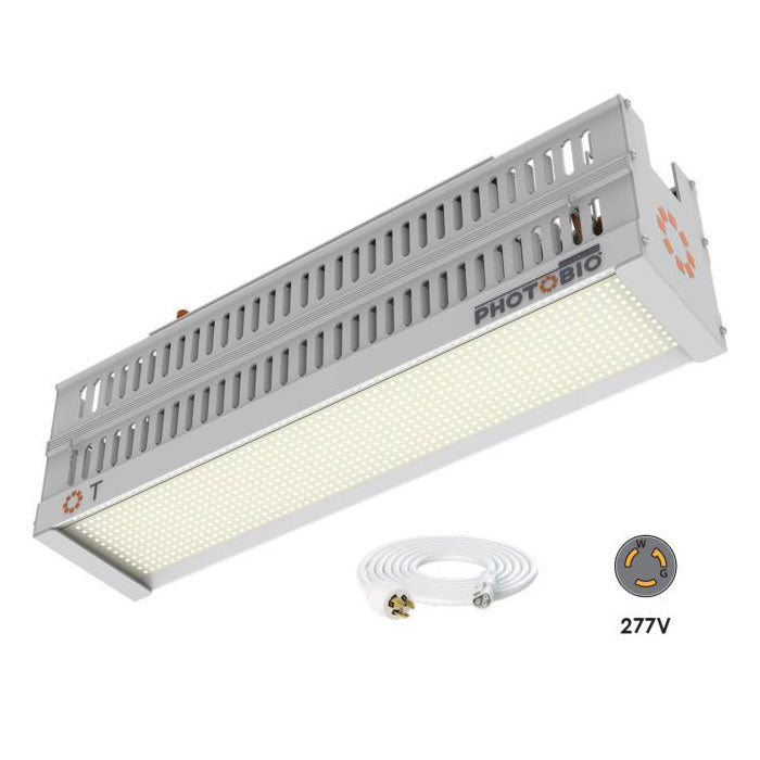 PHOTOBIO T 330 Watt S4 Full Spectrum LED Grow Light, 277 Volt with L7-15P Plug