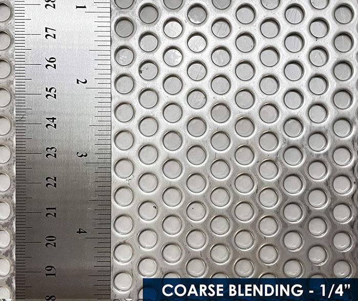 Mobius M210 Coarse Blending Screen, 1/4"