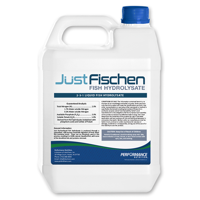 Performance Nutrition Just Fischen Fish Hydrolysate, 2.5 Gallon