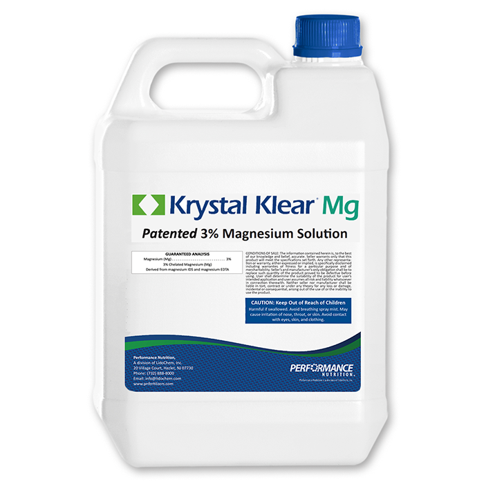 Performance Nutrition Krystal Klear Magnesium (3% Magnesium), 2.5 Gallon