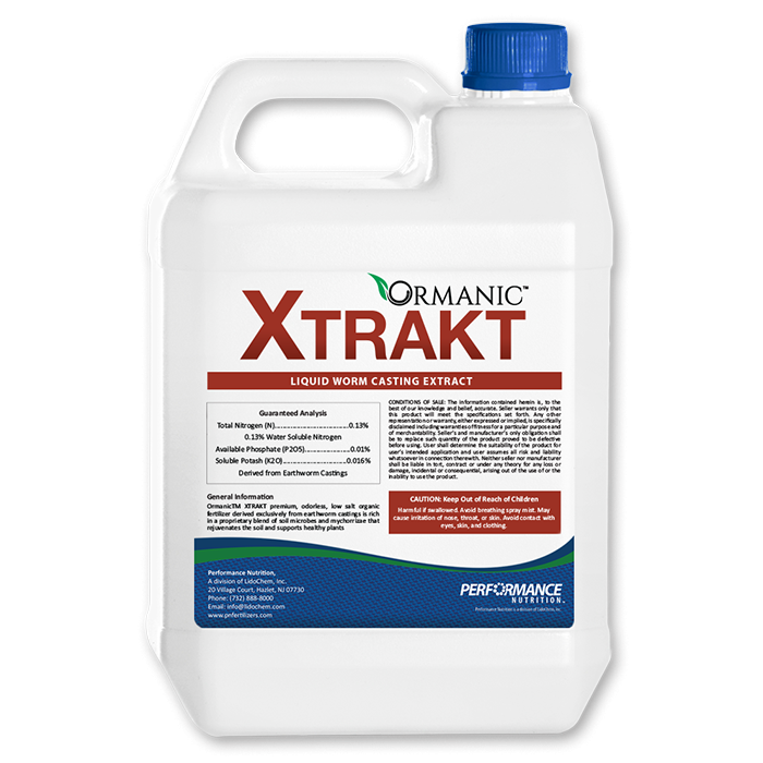 Performance Nutrition Ormanic Xtrakt, 2.5 Gallon
