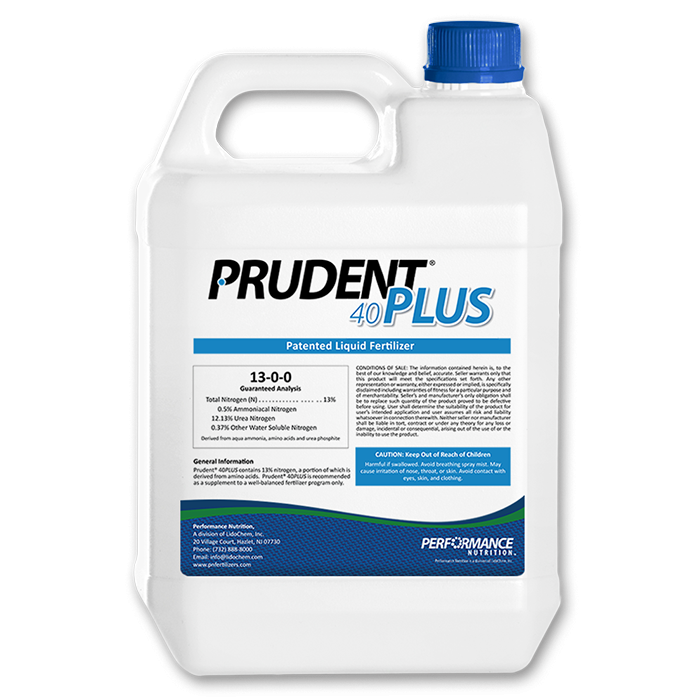 Performance Nutrition Prudent 40 Plus, 2.5 Gallon