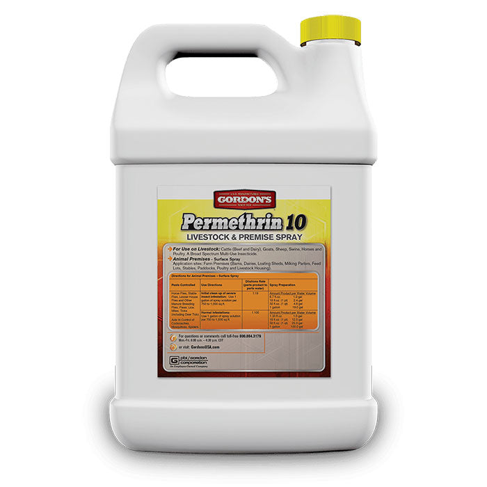Gordons Permethrin 10% Livestock & Premise Insecticide