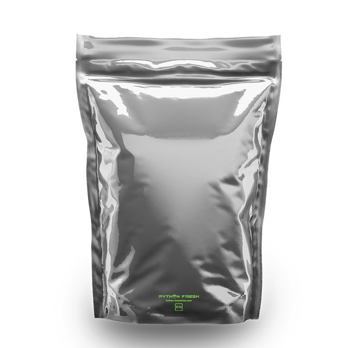 Toms Tumbler Python Fresh Bags, 10 lb., Silver, Pack of 25