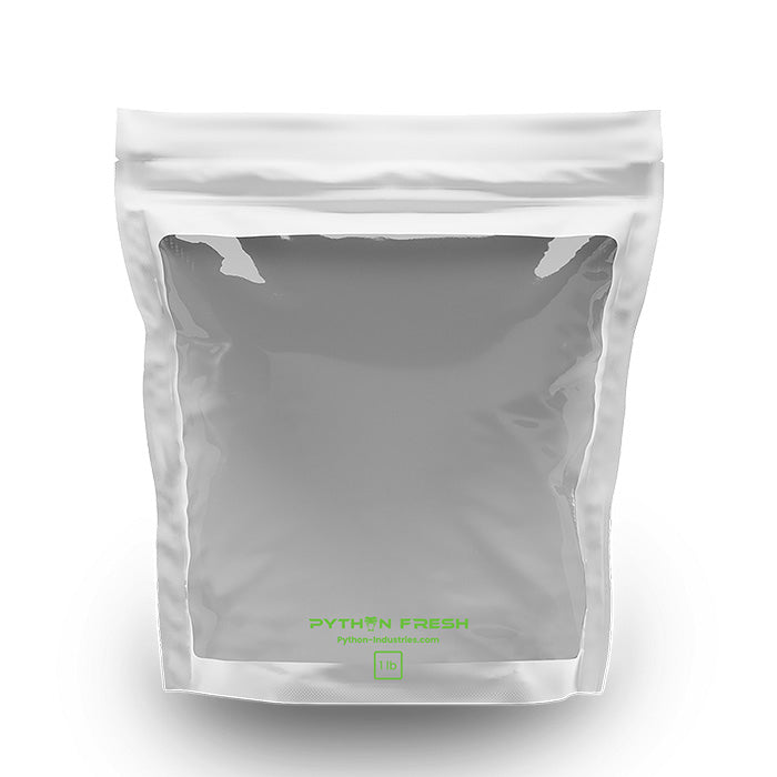 Toms Tumbler Python Fresh Bags, 1 lb., White, Pack of 25