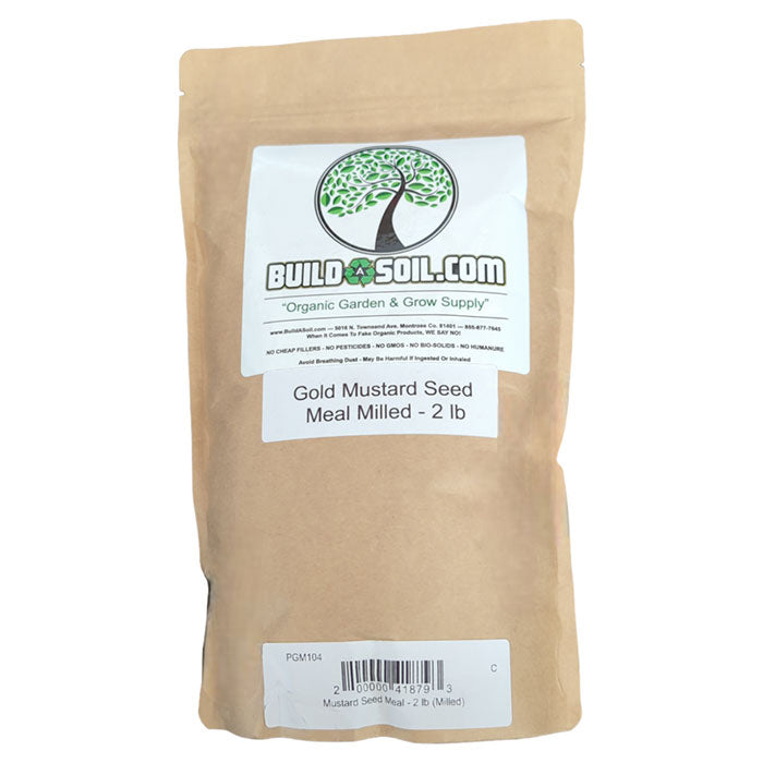 Pescadero Gold Mustard Milled Seed Meal 4.5-1.5-1.15