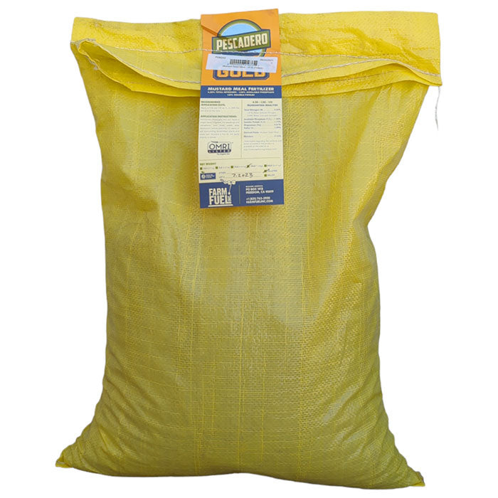 Pescadero Gold Mustard Pellet Seed Meal 4.5-1.5-1.15